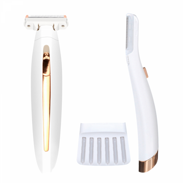 Cenocco Beauty SETCC9087/9086: 2 in 1  Full Body Hair Remover + Facial Epilator with LED Combo Deal