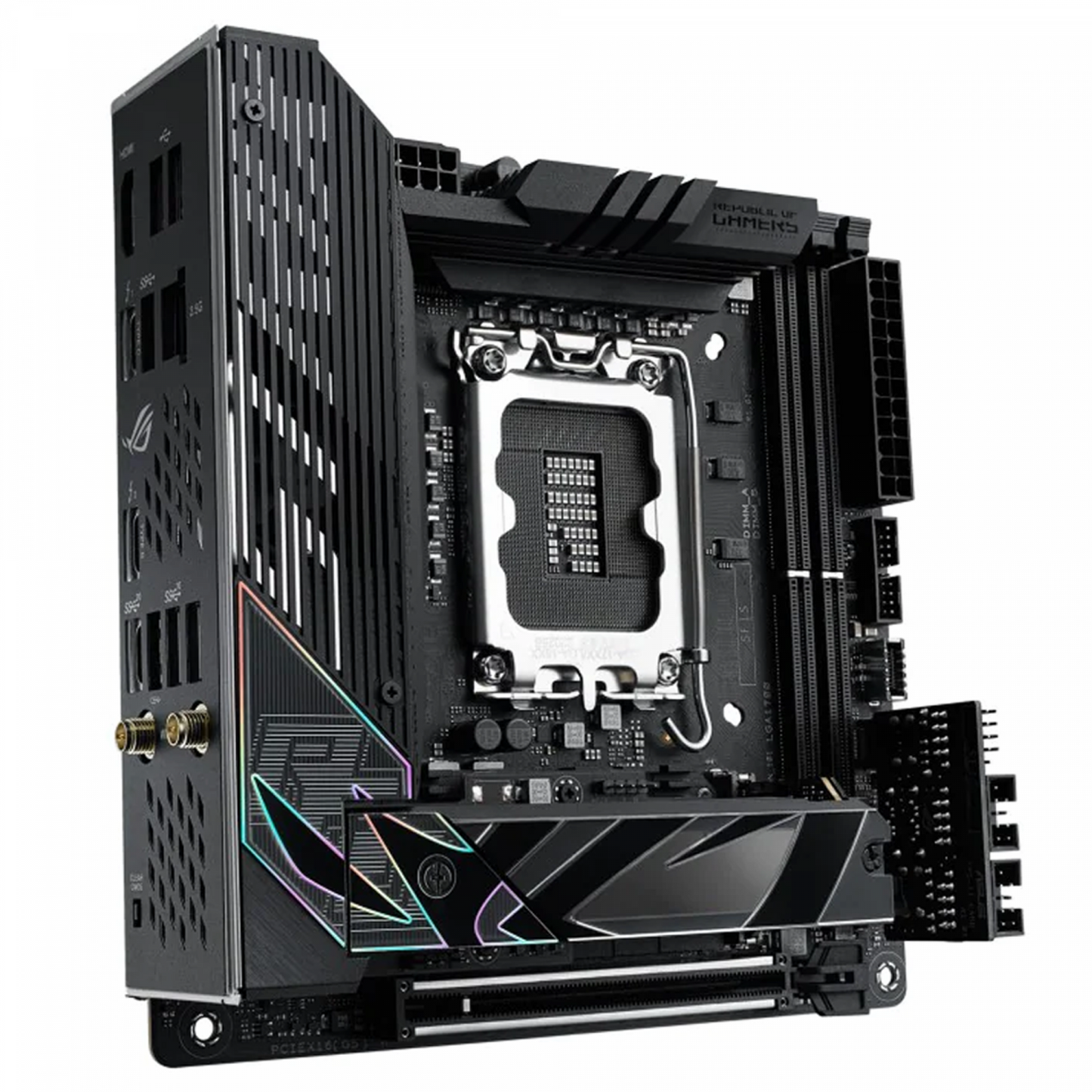 ASUS ROG Moderkort Strix Z790-I Gaming WIFI-Intel® Socket LGA1700 för 13:e generationens Intel®