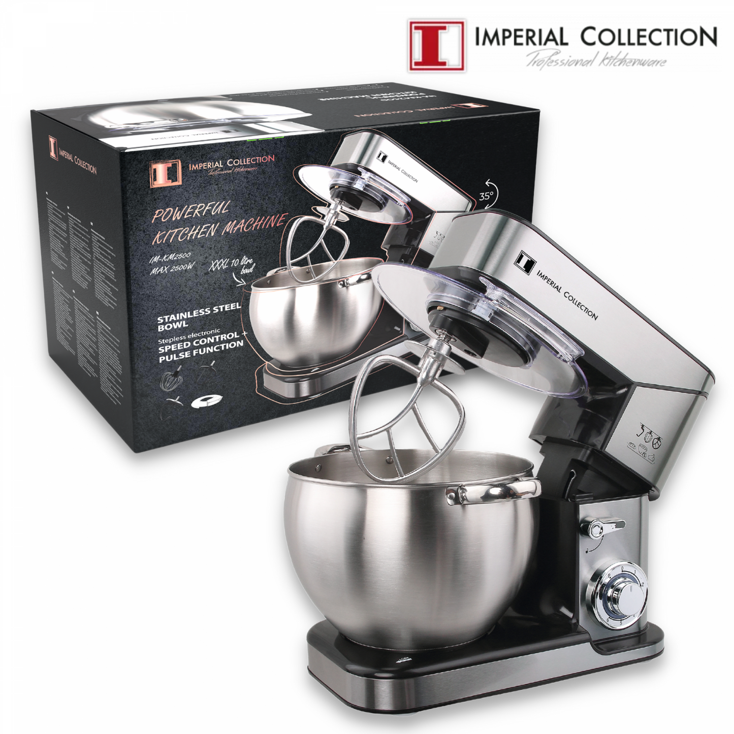 Imperial Collection Stand Mixer with Dough Making Function