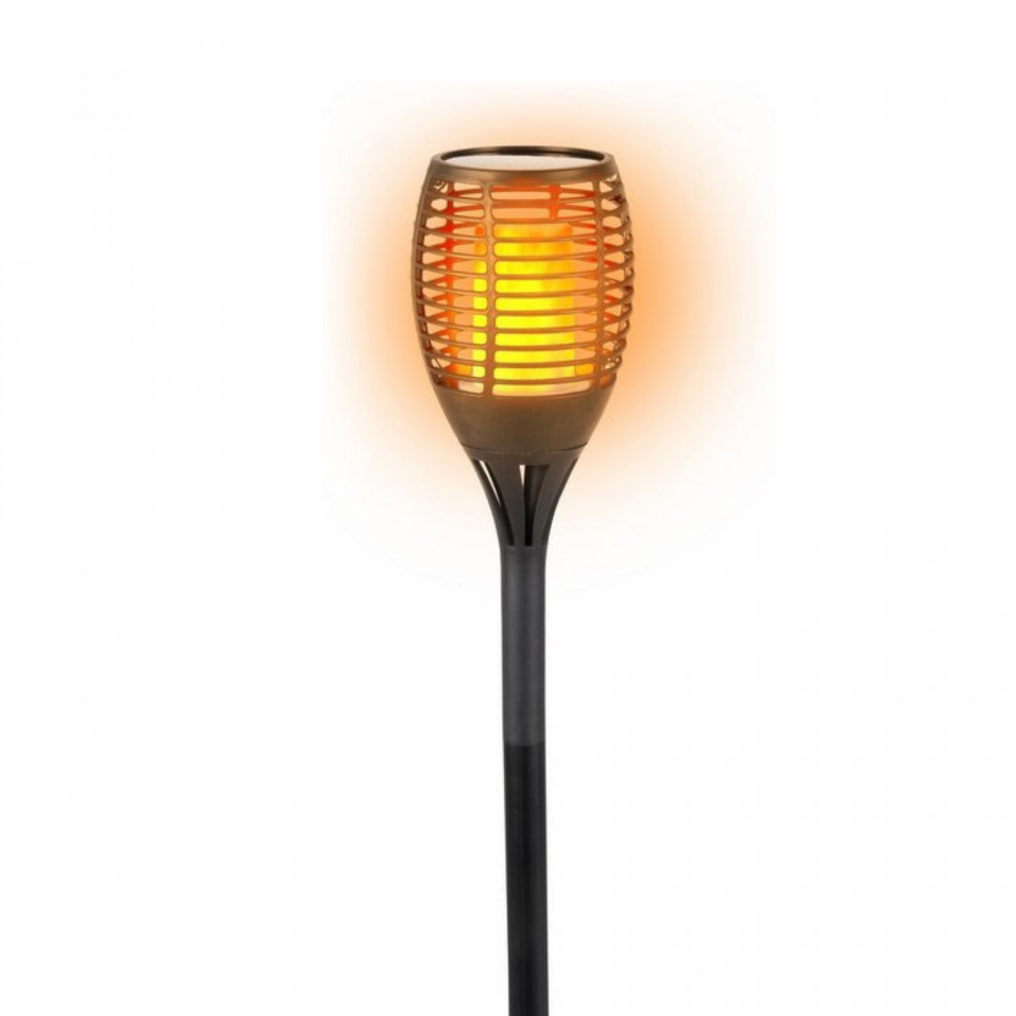Grundig Solcellslampa med Flameffekt