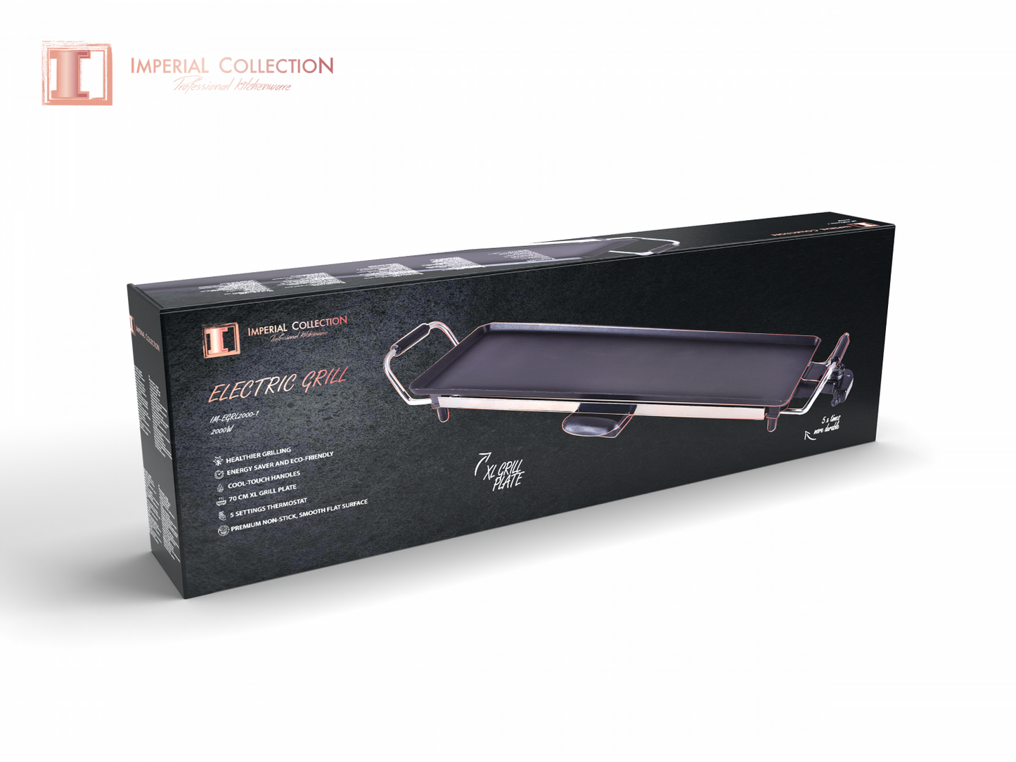 Imperial Collection 90cm elektrisk multigrill