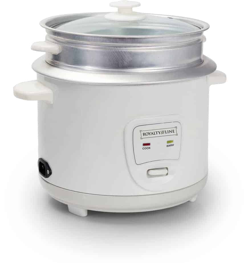 Royalty Line RL-RC18.10D: Rice Cooker with Steamer - 1.8L