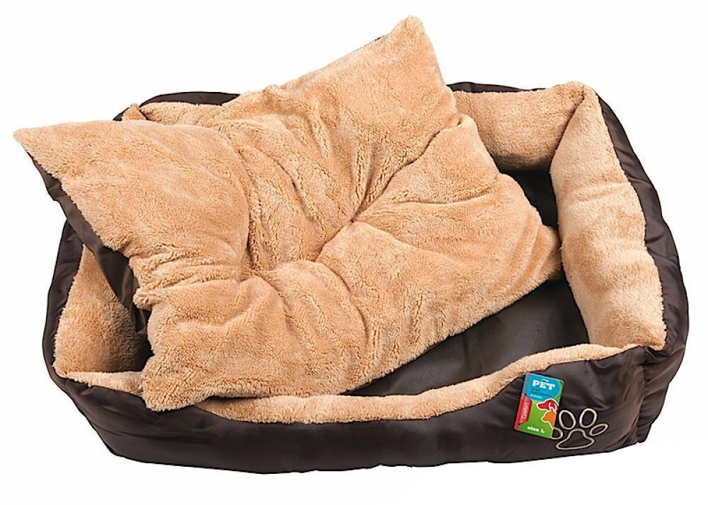 Pet Comfort Pet Basket  Dog Cushion 75X55X15cm (W x D x H)