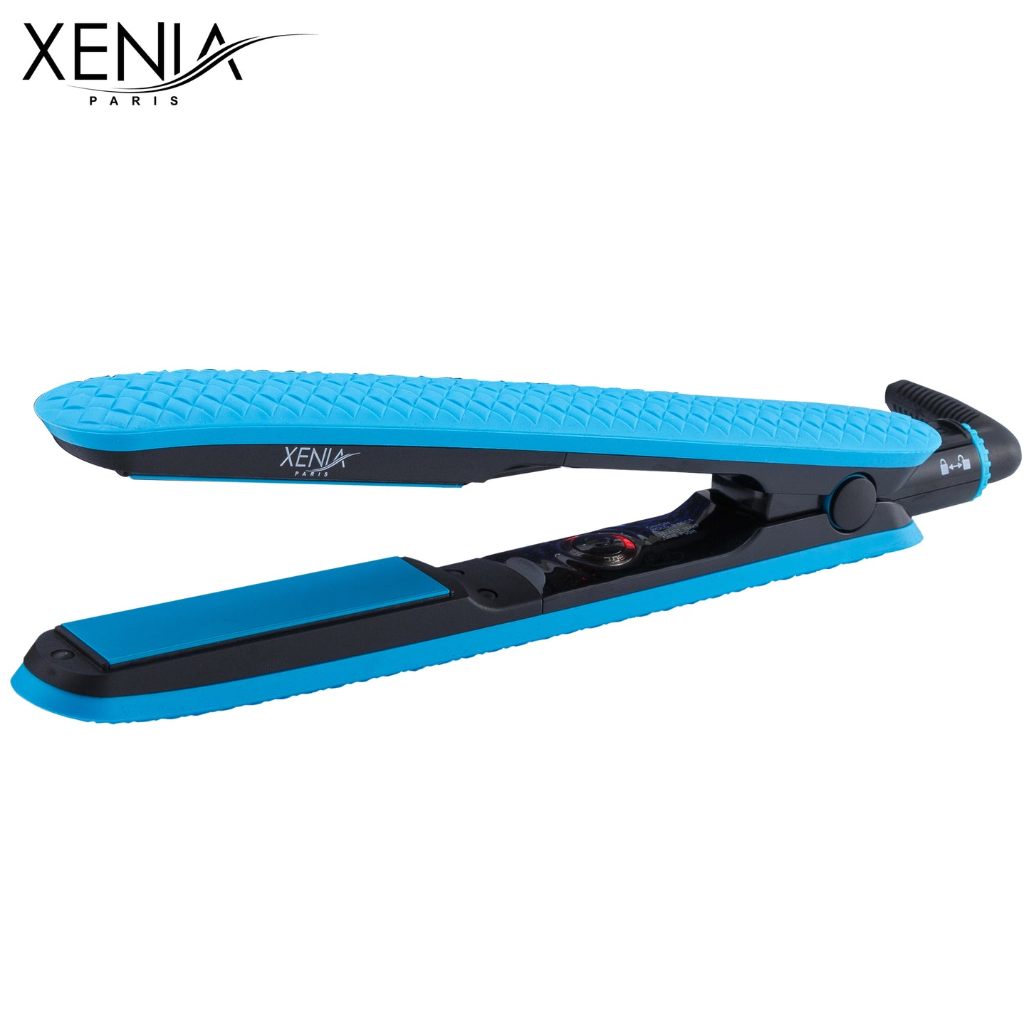 Xenia Paris JS-140207: Blue Silicone Hair Straightener