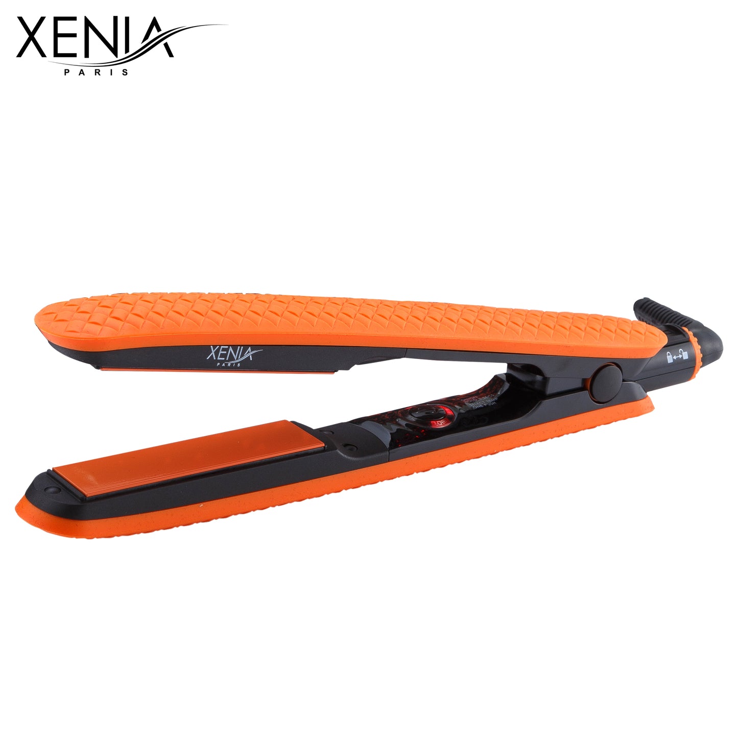 Xenia Paris JS-140209: Orange Silicone Hair Straightener