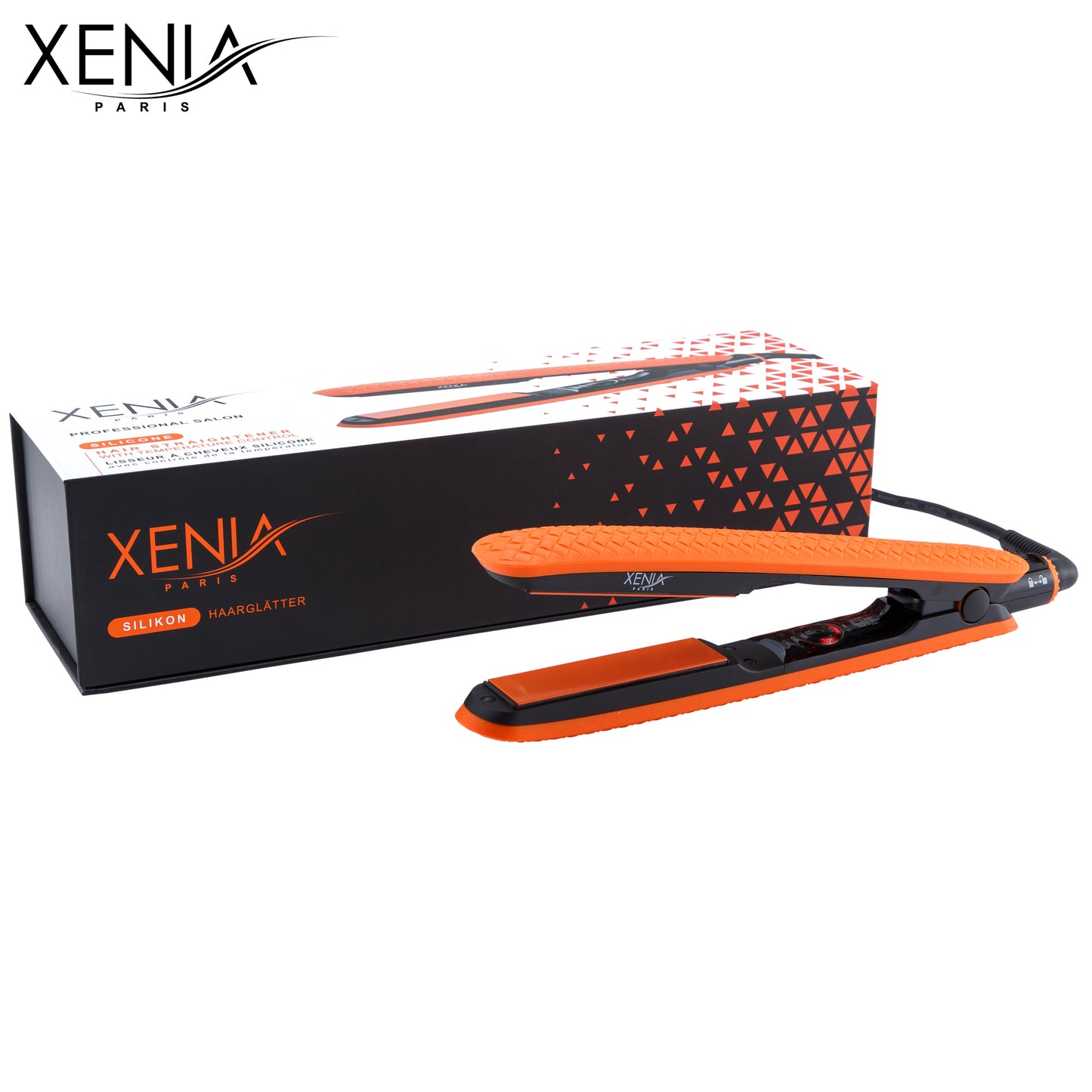 Xenia Paris plattång i silicon - Orange 